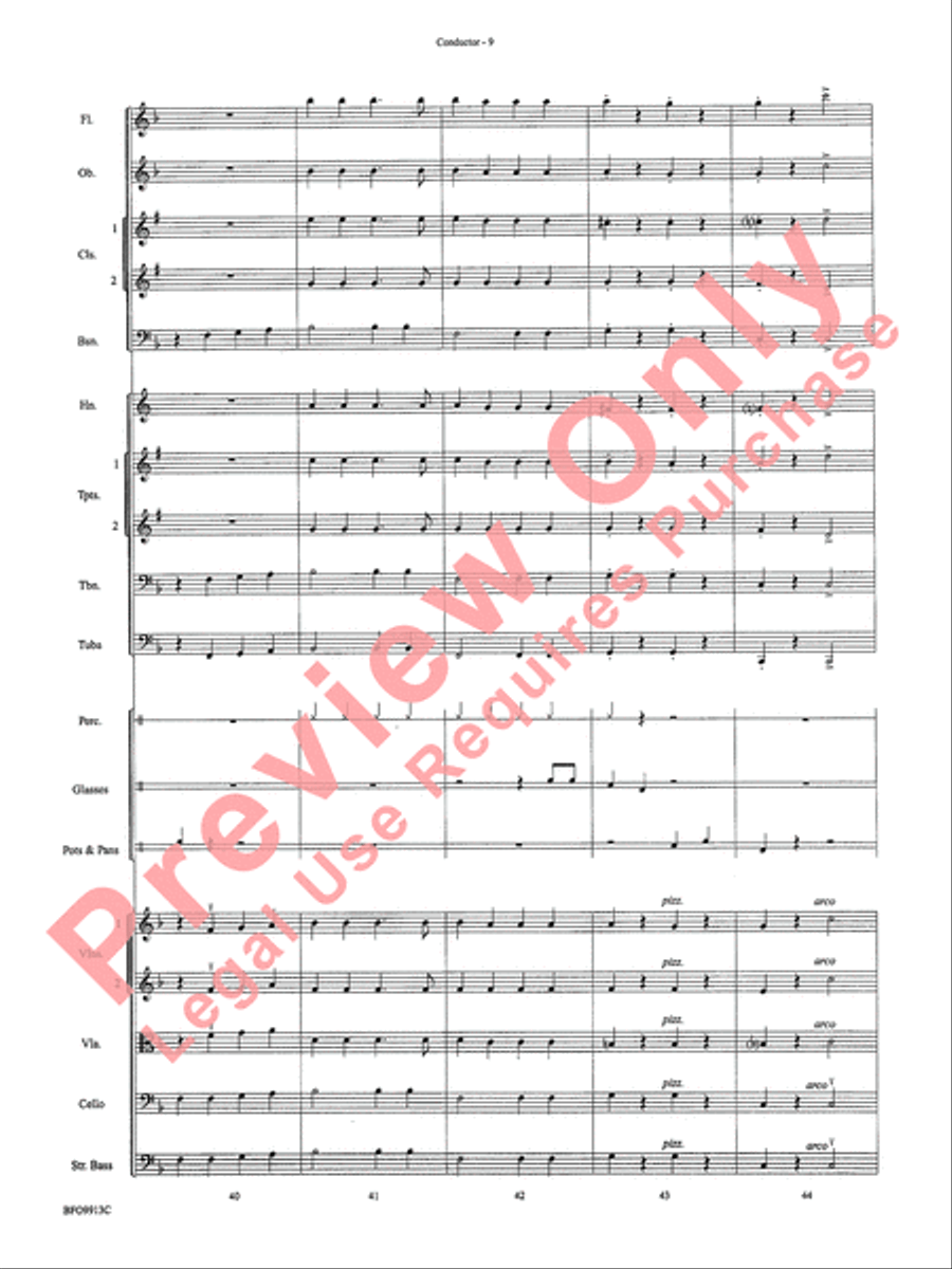 Christmas in the Kitchen Full Orchestra scores gallery preview page 11