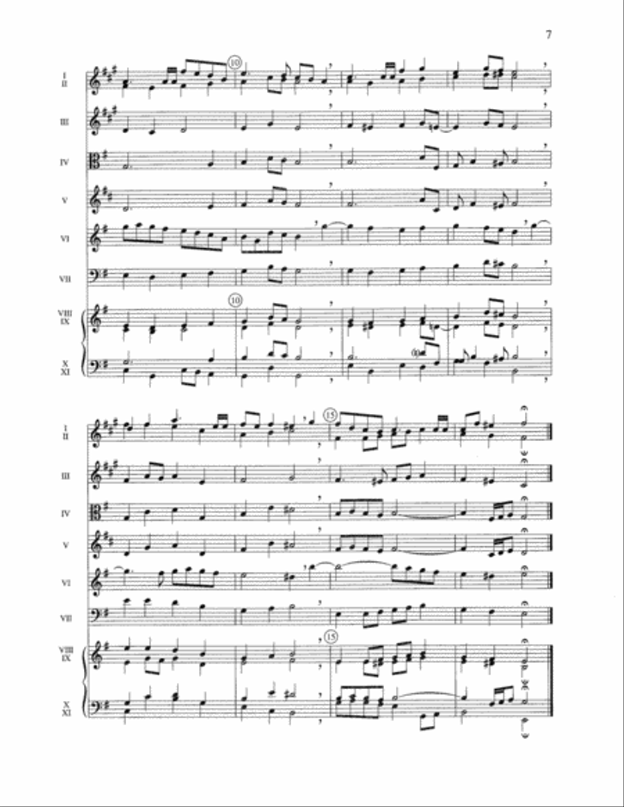More Creative Ways to Use the Choir, Organ, Handbells and Other Instruments (V-D Choir scores gallery preview page 9