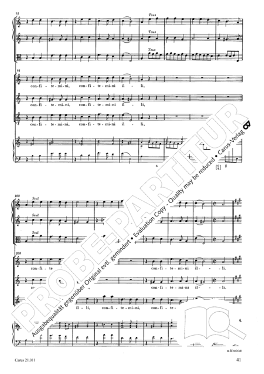 Jubilate Deo Choir scores gallery preview page 42