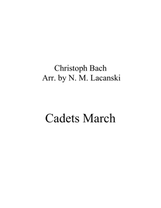 Book cover for Cadets March