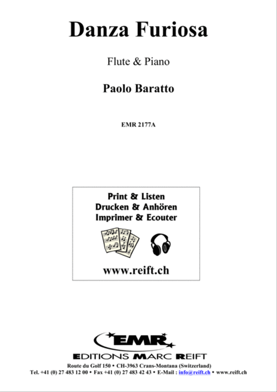 Danza Furiosa Danza Furiosa Flute Solo scores gallery preview page 8