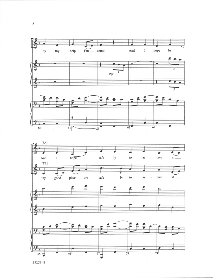 Come Thou Fount - Musselman 4-Part scores gallery preview page 7