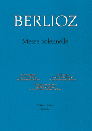 Book cover for Messe solennelle Holoman 20