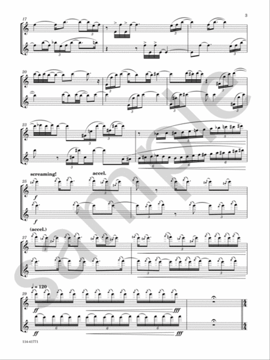 Stubborn As Hell Chamber Music scores gallery preview page 5