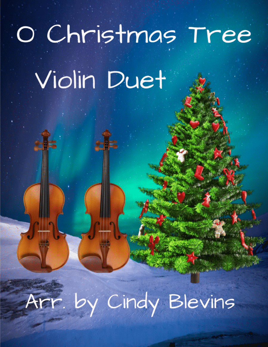O Christmas Tree, Violin Duet String Duet scores gallery preview page 1