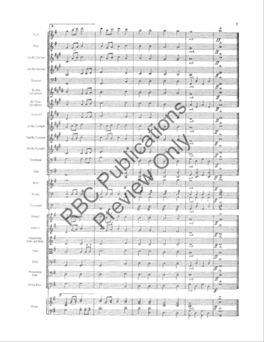 Two Moods Of Brahms (Score) Full Orchestra scores gallery preview page 10