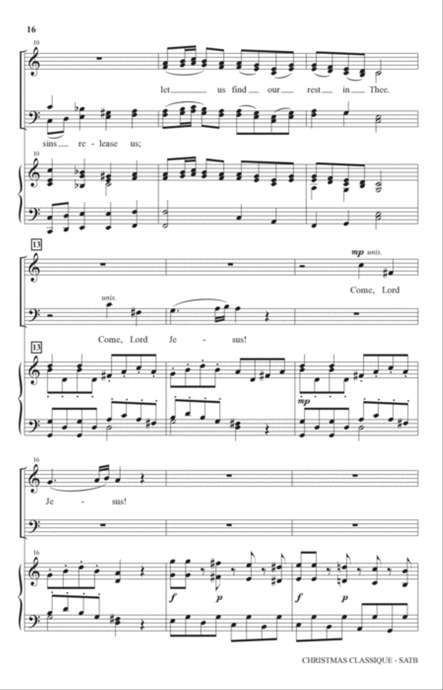 Christmas Classique Christmas Classique 4-Part scores gallery preview page 14