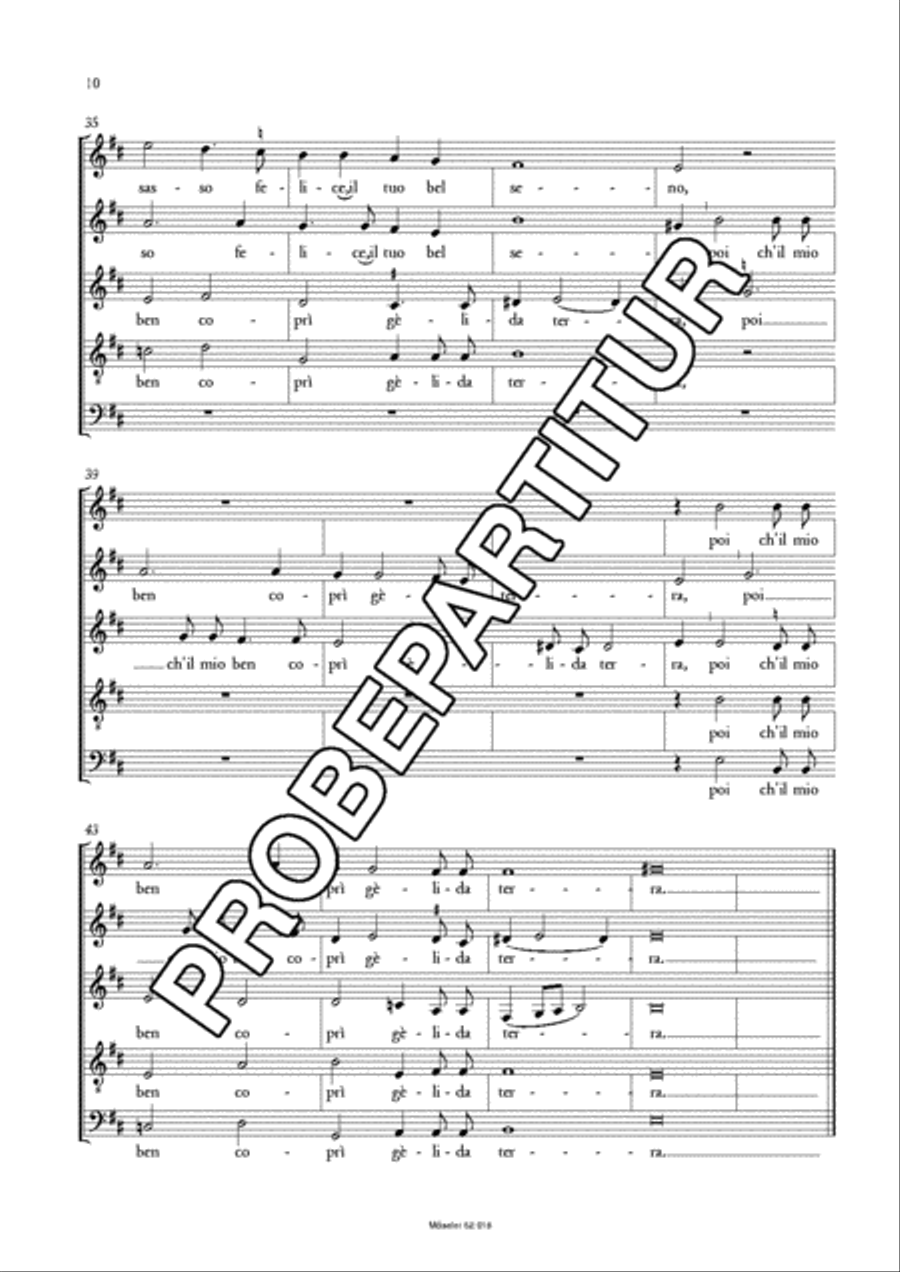 Sestina SSATB scores gallery preview page 11