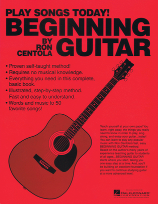 Book cover for Beginning Guitar