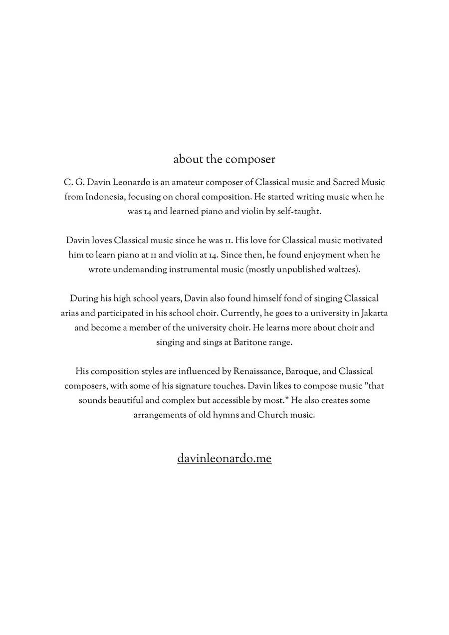 Ave Maria, gratia plena 4-Part scores gallery preview page 3