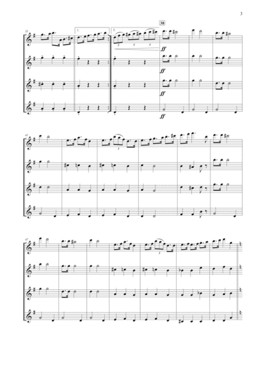 "Mazurka" from Swan Lake Suite for Flute Quartet image number null