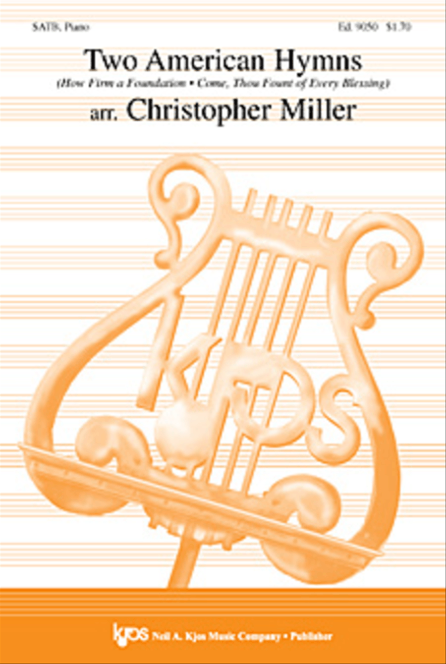 Two American Hymns 4-Part scores gallery preview page 1