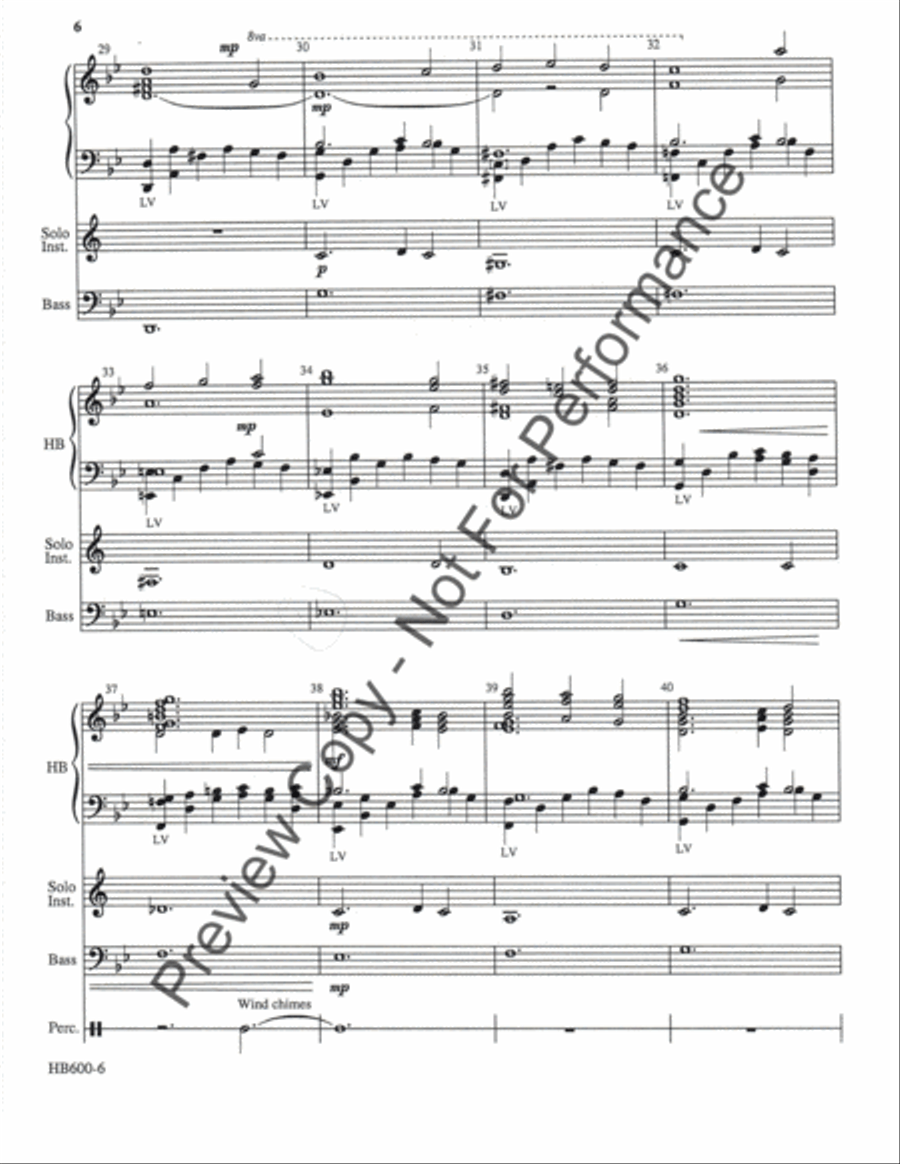 Greensleeves Rhapsody - full score Handbell Choir scores gallery preview page 5