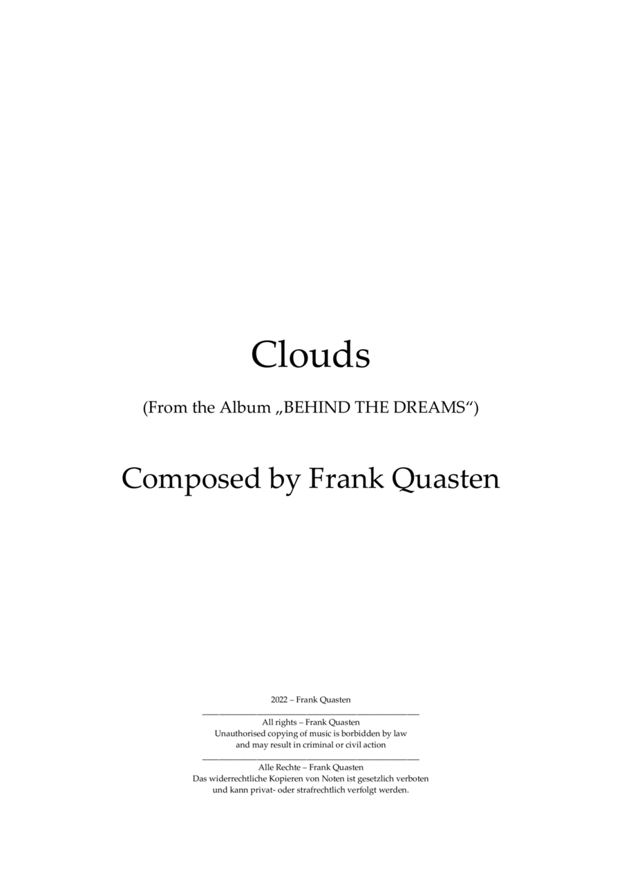 Clouds Piano Solo scores gallery preview page 1
