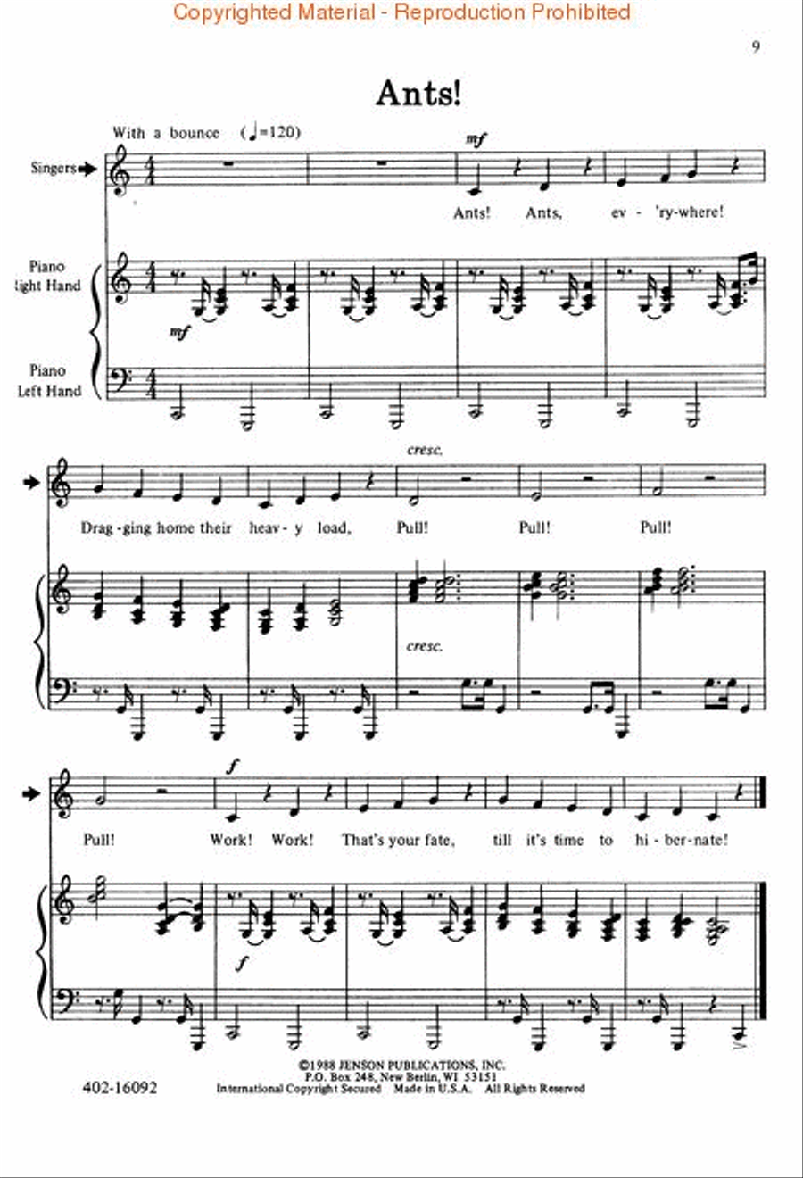 Patterns of Sound – Vol. I Choir scores gallery preview page 2