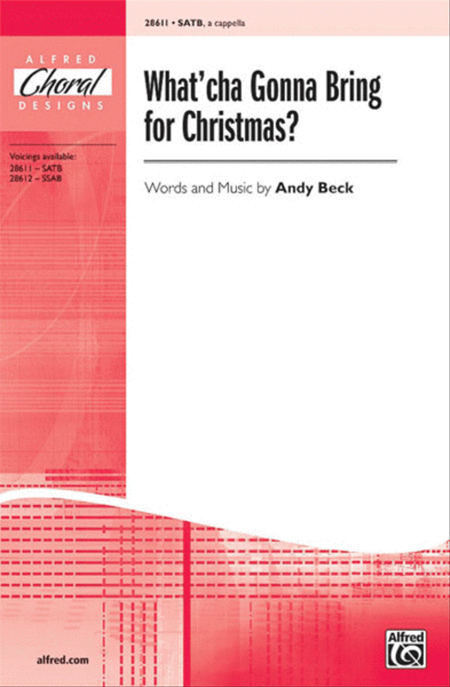 What'cha Gonna Bring for Christmas? 4-Part scores gallery preview page 1