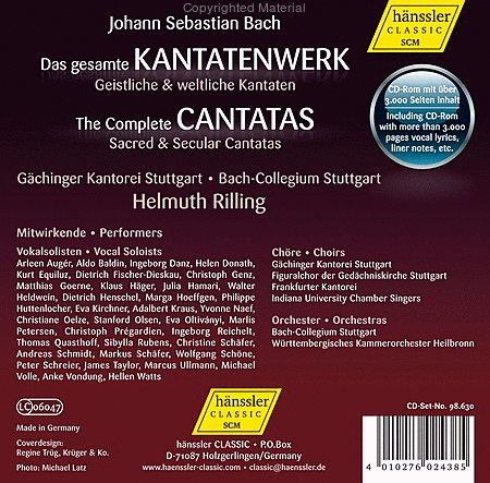 Complete Cantatas Box
