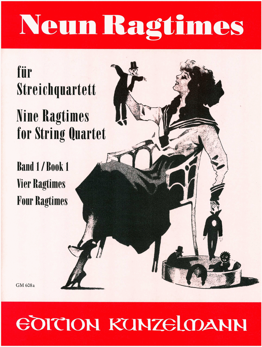 Ragtimes for String Quartet (4) Vol 1