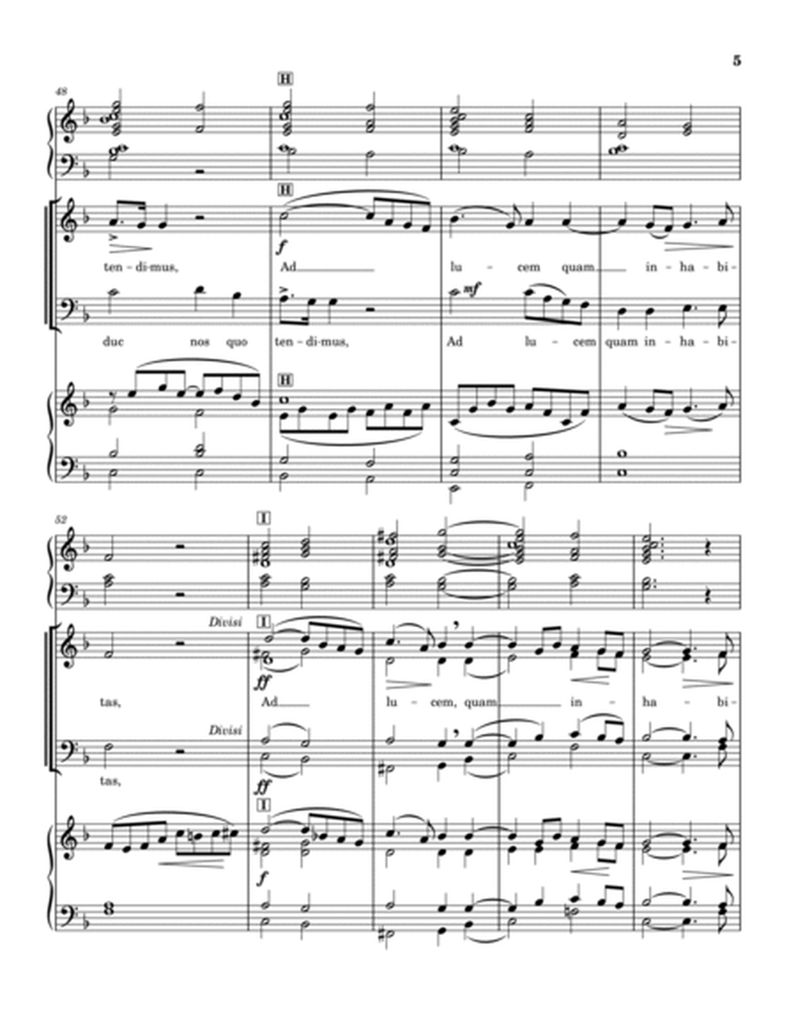Panis Angelicus for SATB + Keyboard + optional 2-Octave Handbells image number null