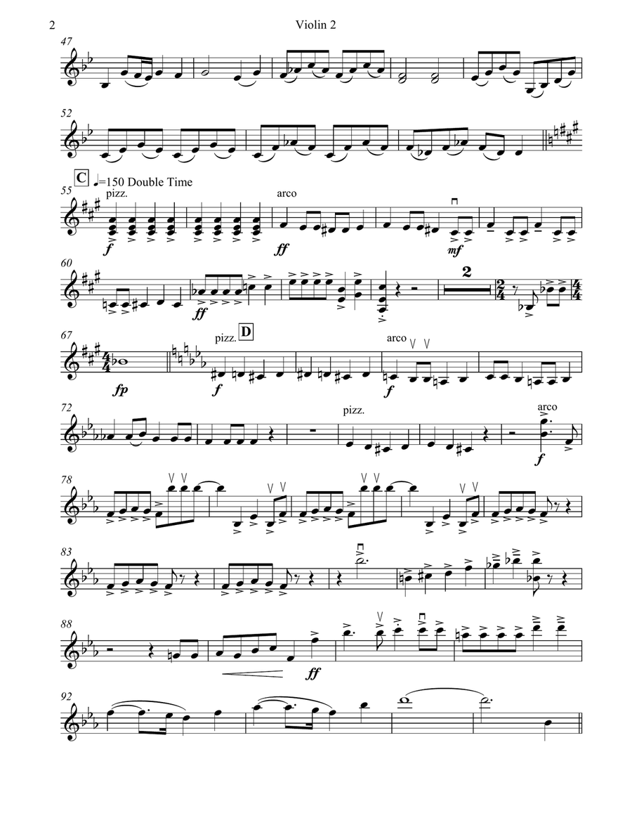 Bohemian Rhapsody Bohemian Rhapsody String Quartet scores gallery preview page 5