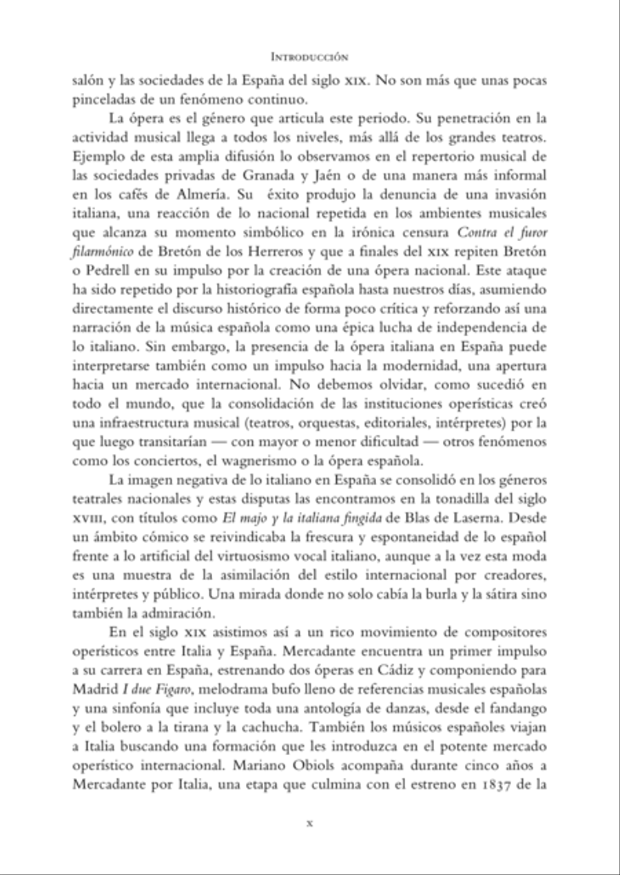 Intercambios musicales entre España e Italia en los siglos XVIII y XIX/ Gli scambi musicali fra Spagna e Italia nei secoli XVIII e XIX School and Community scores gallery preview page 11