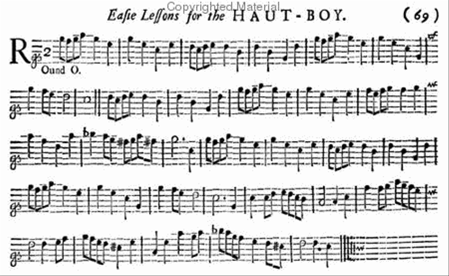 Methods & Treatises - Oboe - Volume 1 - Great Britain 1600-1860 Oboe scores gallery preview page 3
