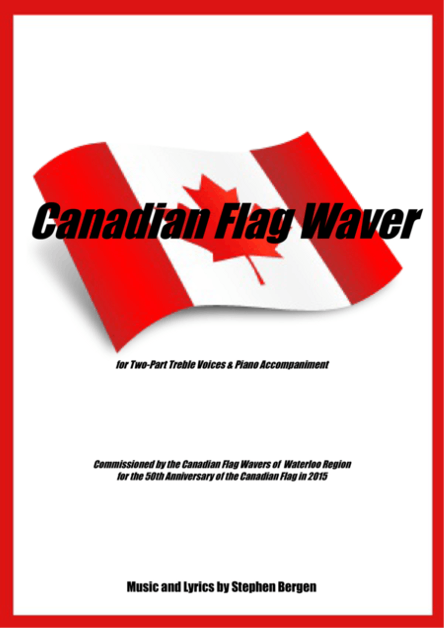 Canadian Flag Waver image number null