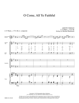 Book cover for O Come, All Ye Faithful (Adeste fideles)