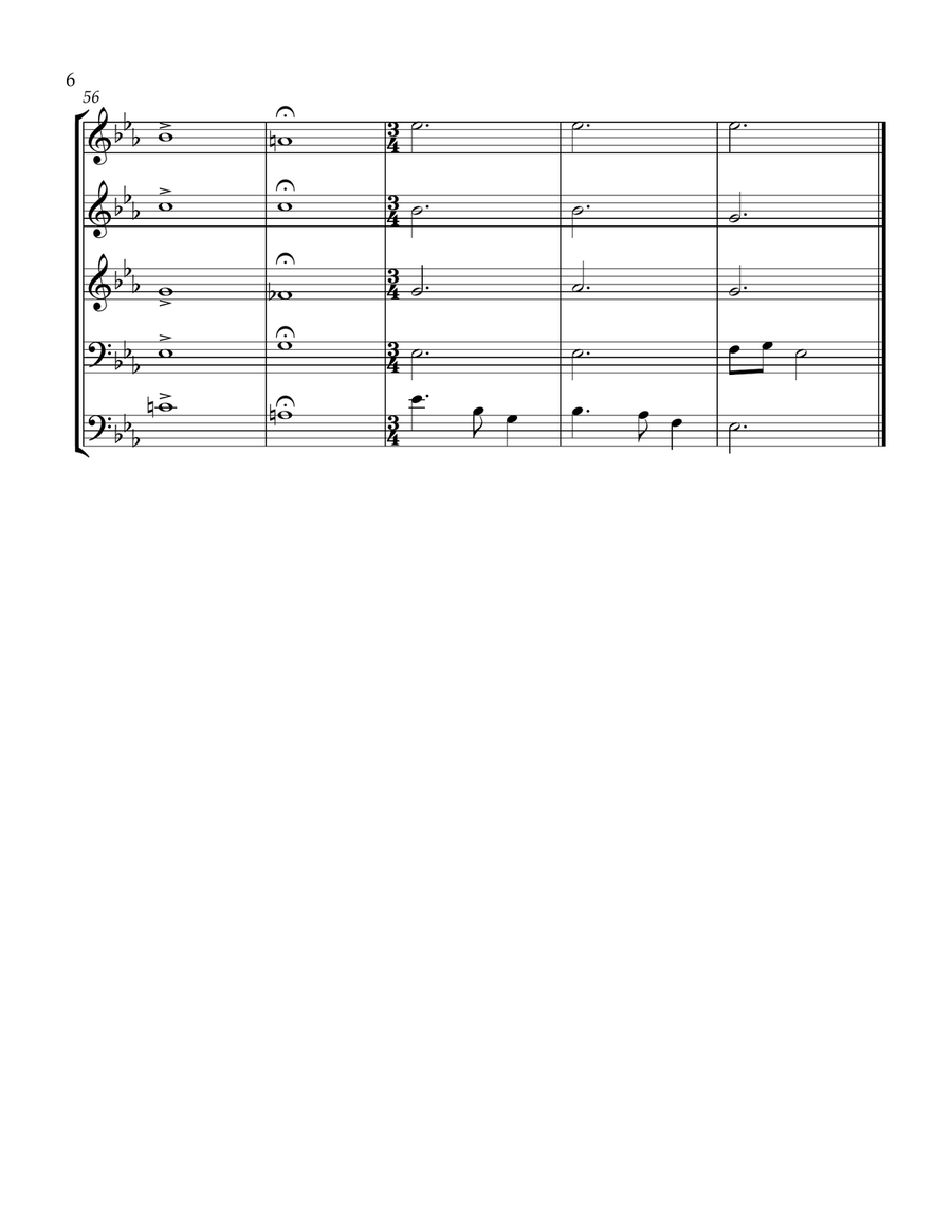 Silent Night Christmas scores gallery preview page 6