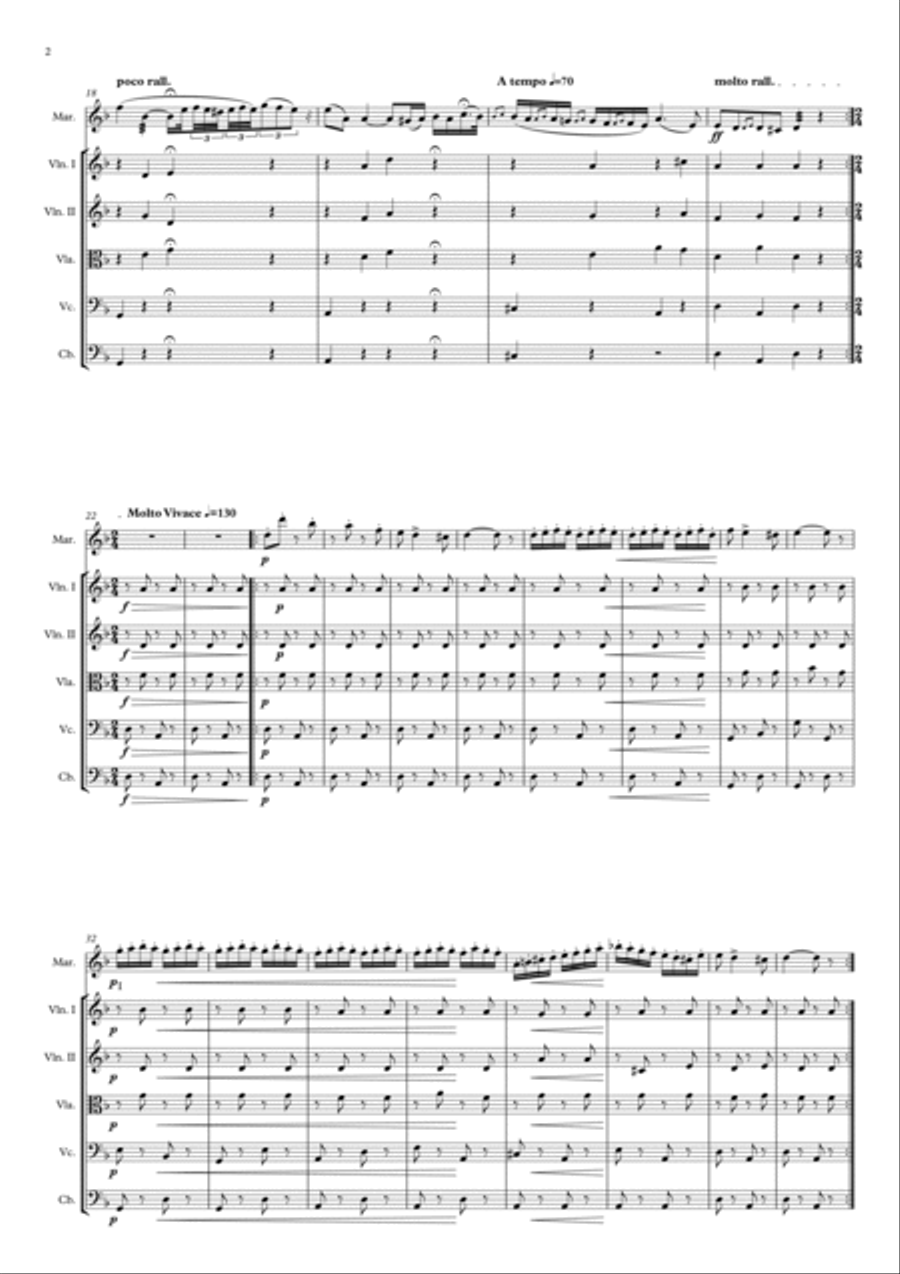 Czardas String Ensemble String Quartet scores gallery preview page 2