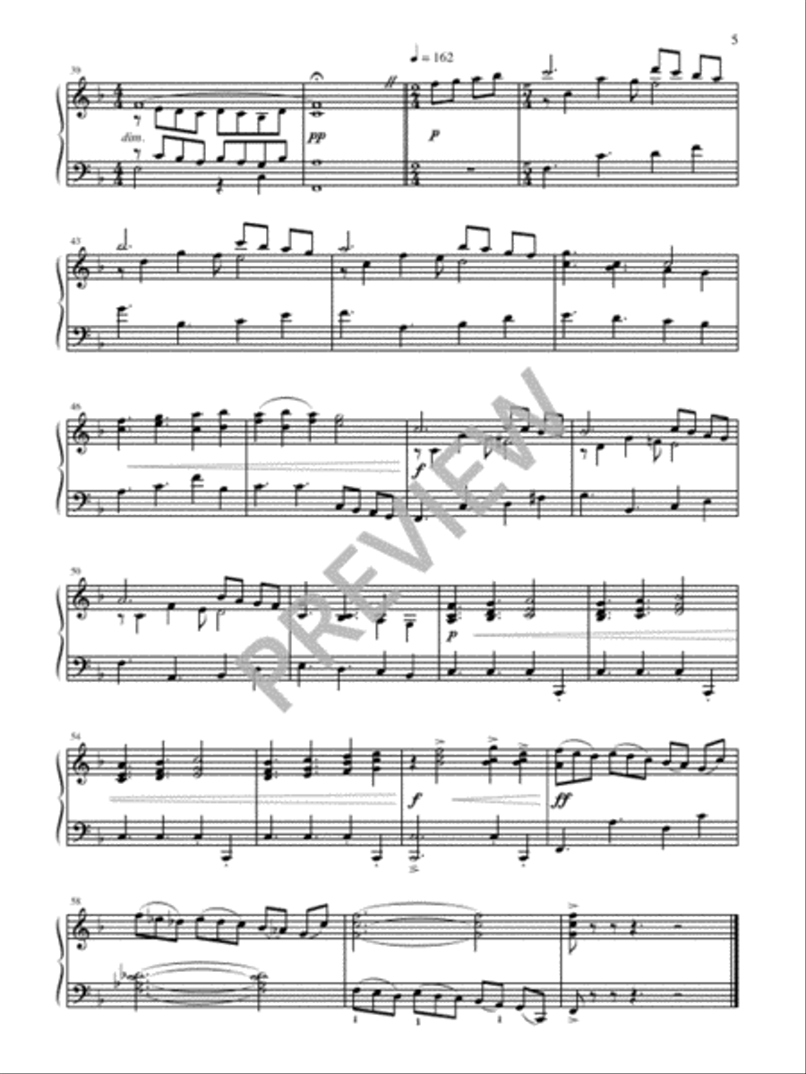Six Advent Christmas Carols Christmas scores gallery preview page 7