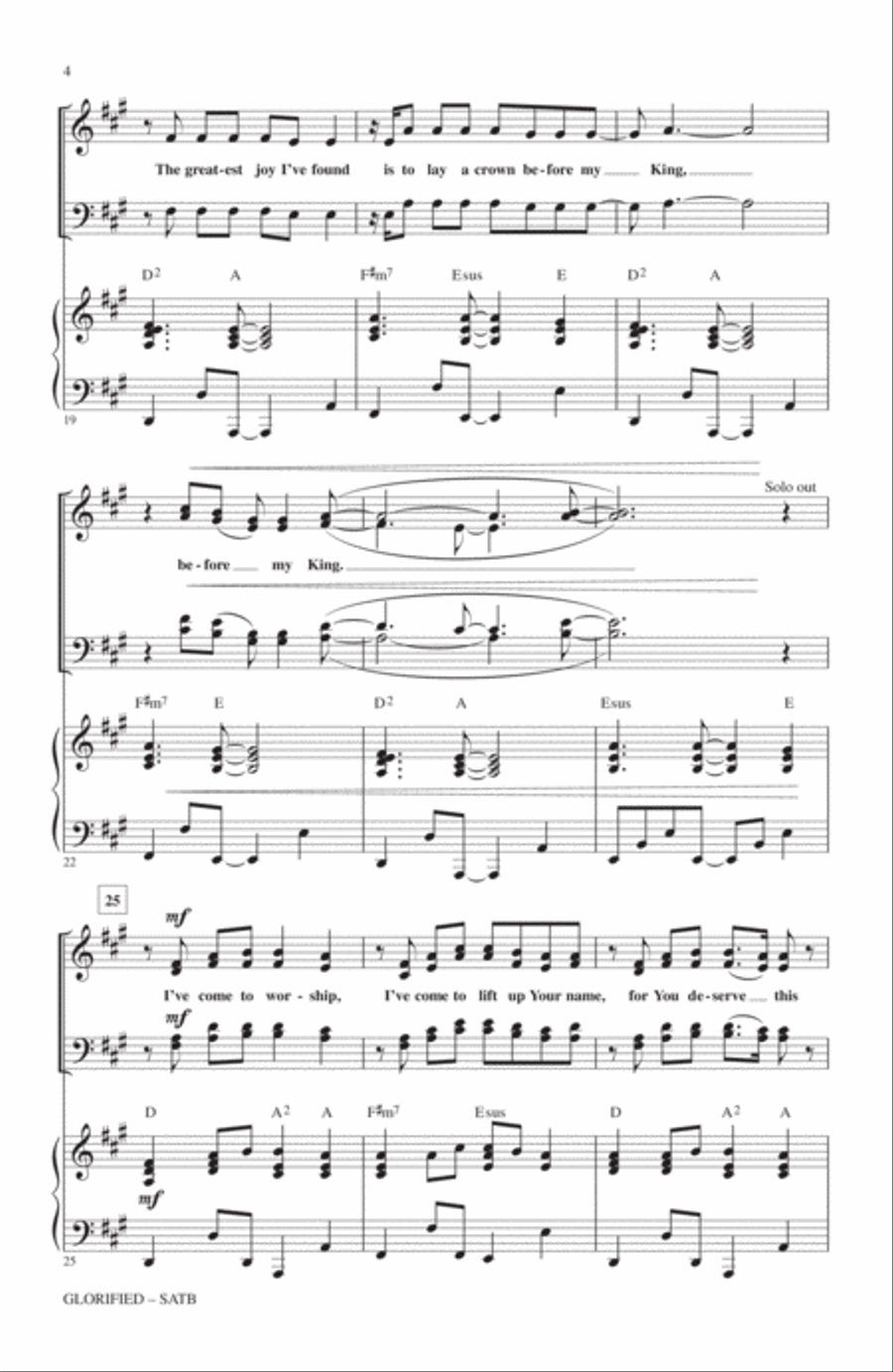 Glorified 4-Part scores gallery preview page 3