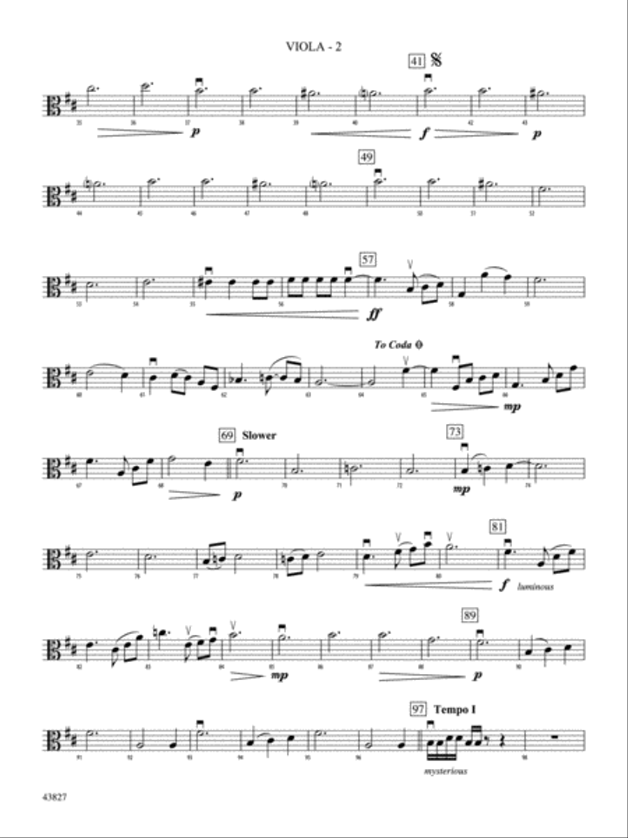 City of Steel: Viola String Orchestra scores gallery preview page 2
