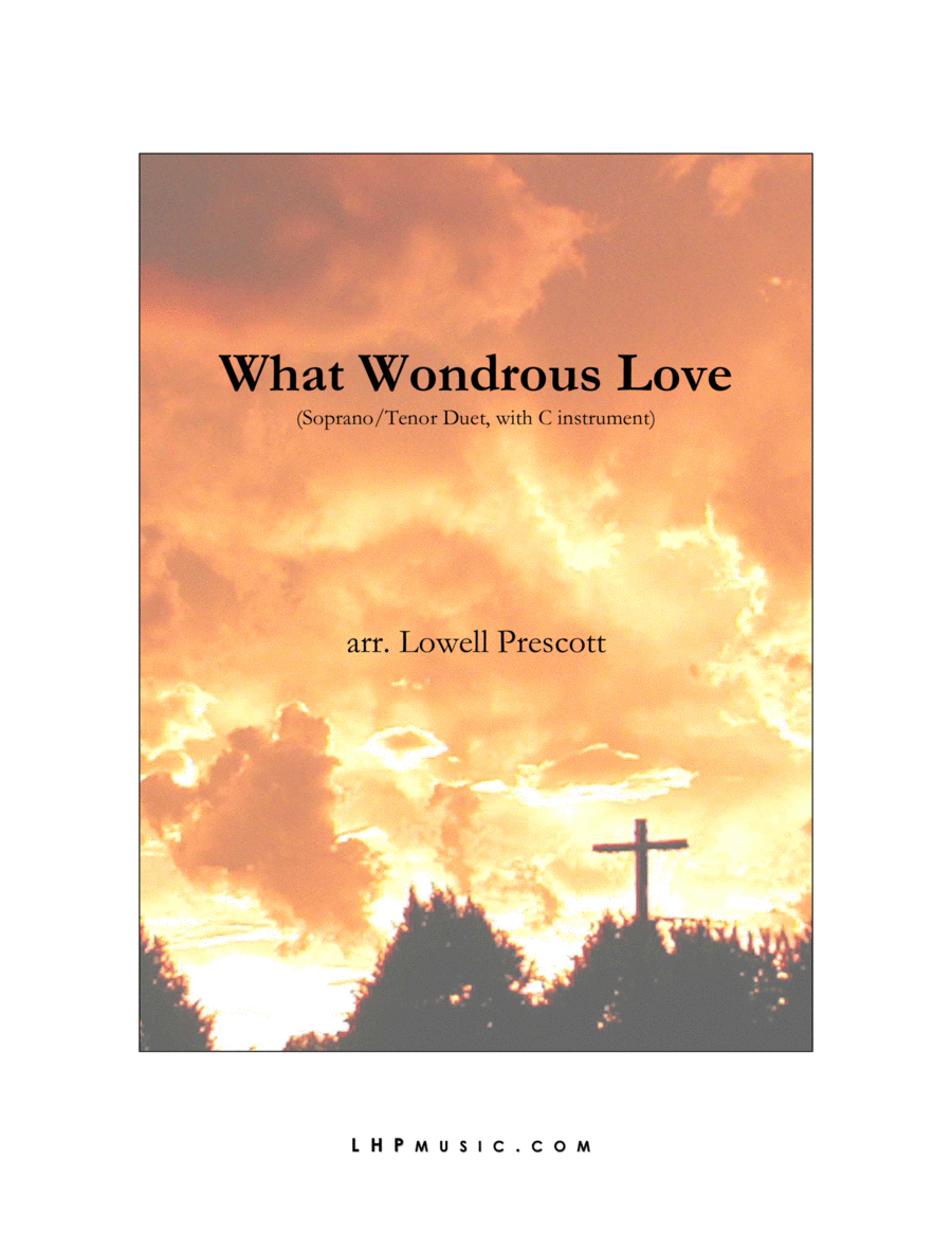 What Wondrous Love What Wondrous Love Large Ensemble scores gallery preview page 1