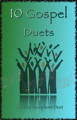 Book cover for 10 Gospel Duets for Soprano Saxophone
