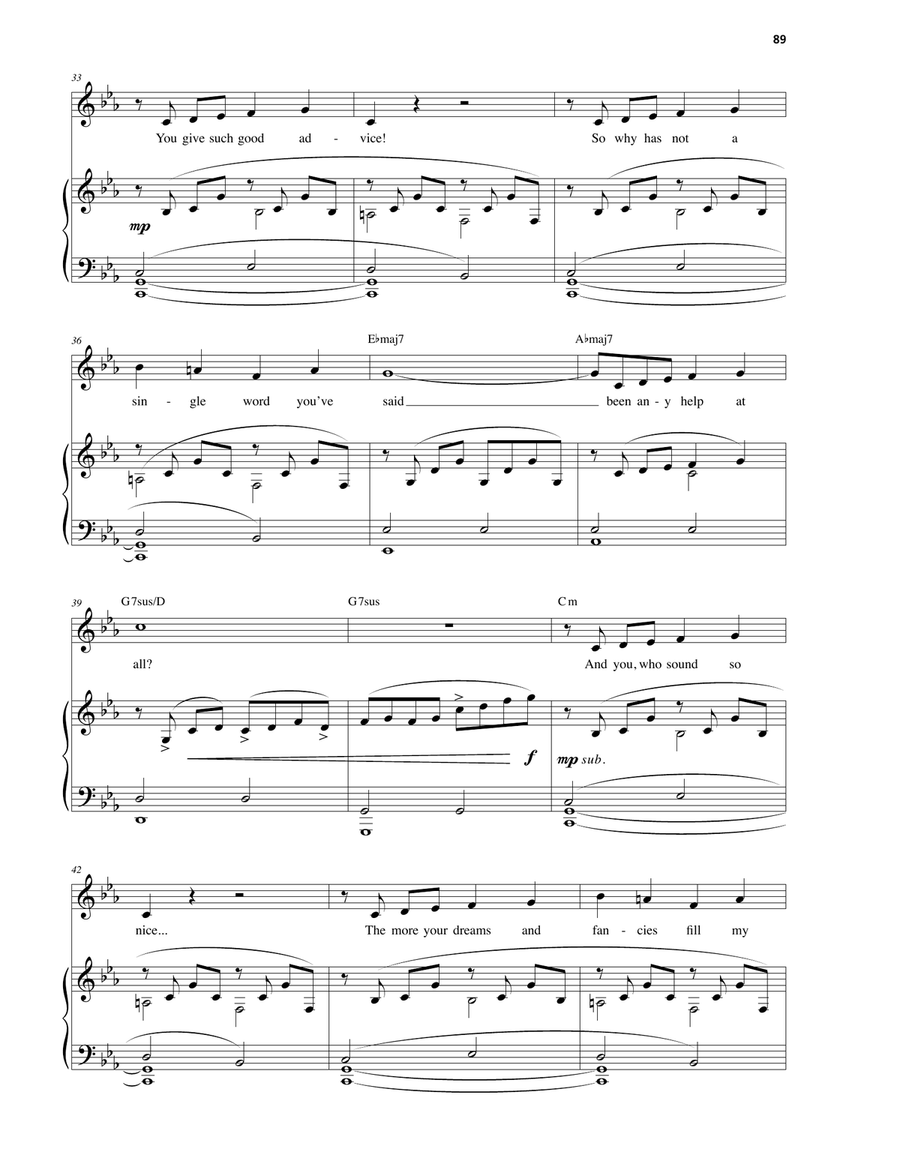 Made Of Stone (from The Hunchback Of Notre Dame: A New Musical) Voice Solo scores gallery preview page 3