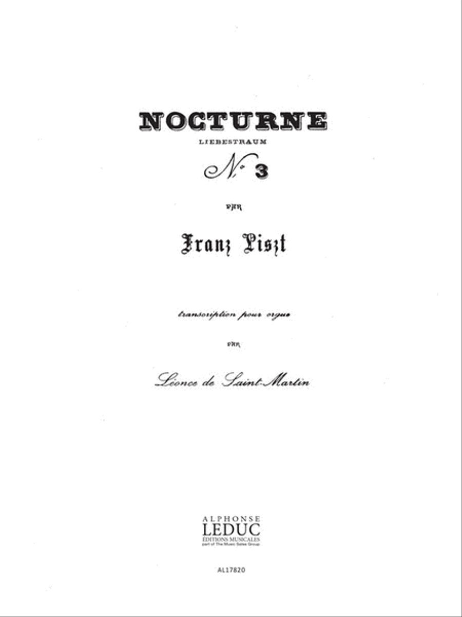 3 Nocturnes - No. 3