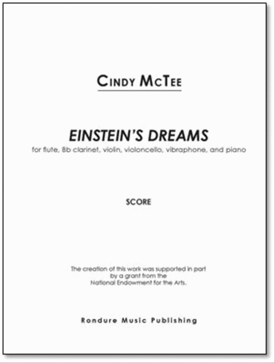 Einstein's Dreams Einstein's Dreams Clarinet scores gallery preview page 1