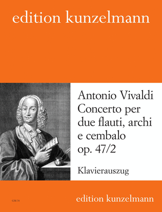 Book cover for Concerto for 2 flutes