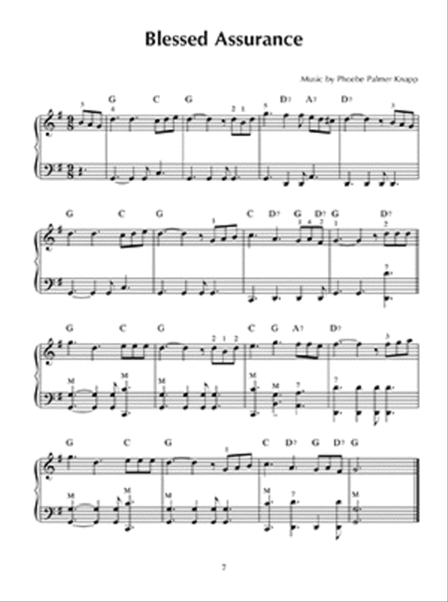 Favorite Hymns and Gospel Songs for Accordion Accordion scores gallery preview page 2