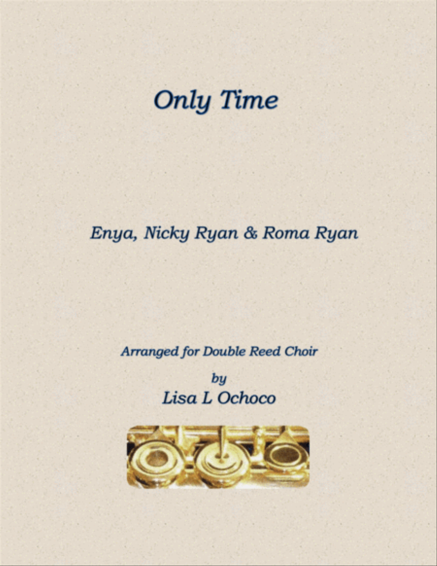 Only Time Woodwind Ensemble scores gallery preview page 1