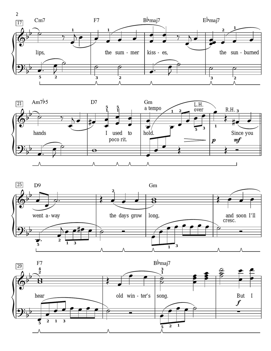 Autumn Leaves Autumn Leaves Piano Method scores gallery preview page 2