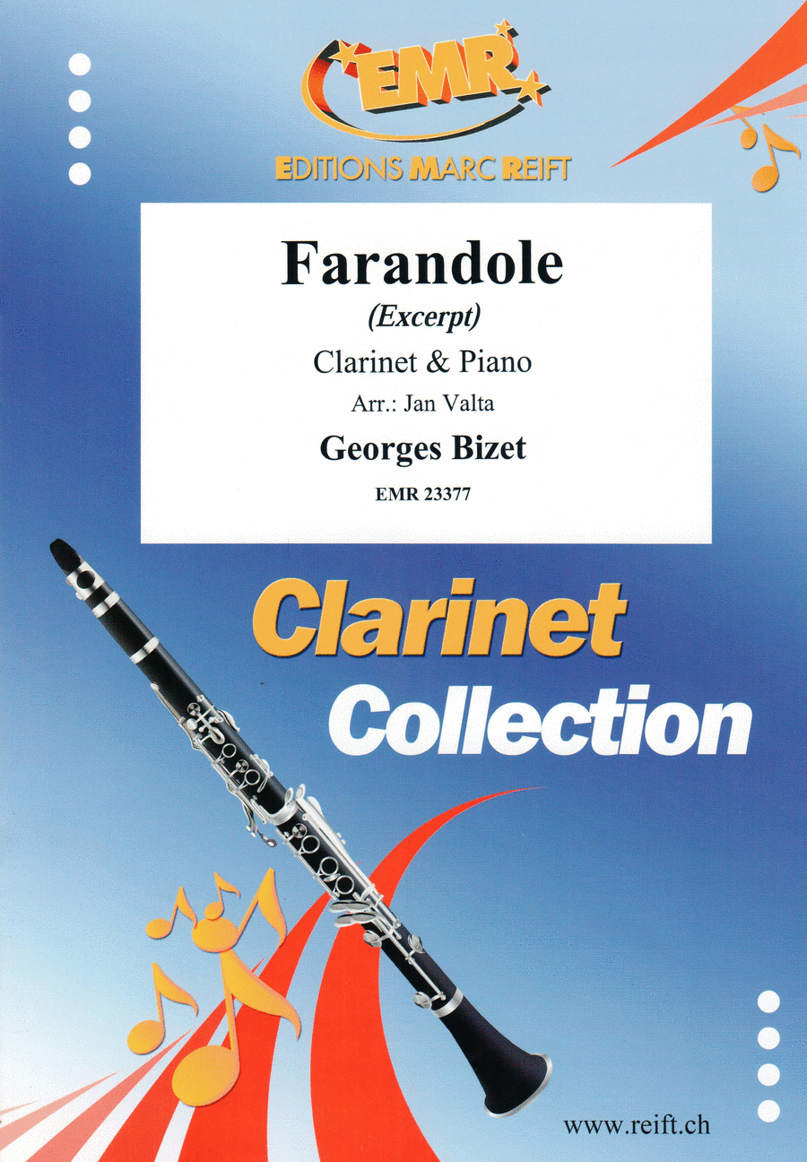 Farandole Farandole Clarinet Solo scores gallery preview page 1