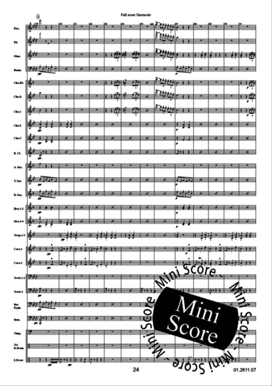 La Gazza Ladra La Gazza Ladra Concert Band scores gallery preview page 28