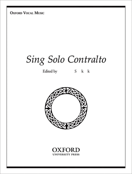 Sing Solo Contralto