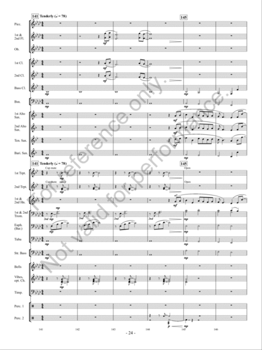 As Spring Arrives As Spring Arrives Concert Band scores gallery preview page 23