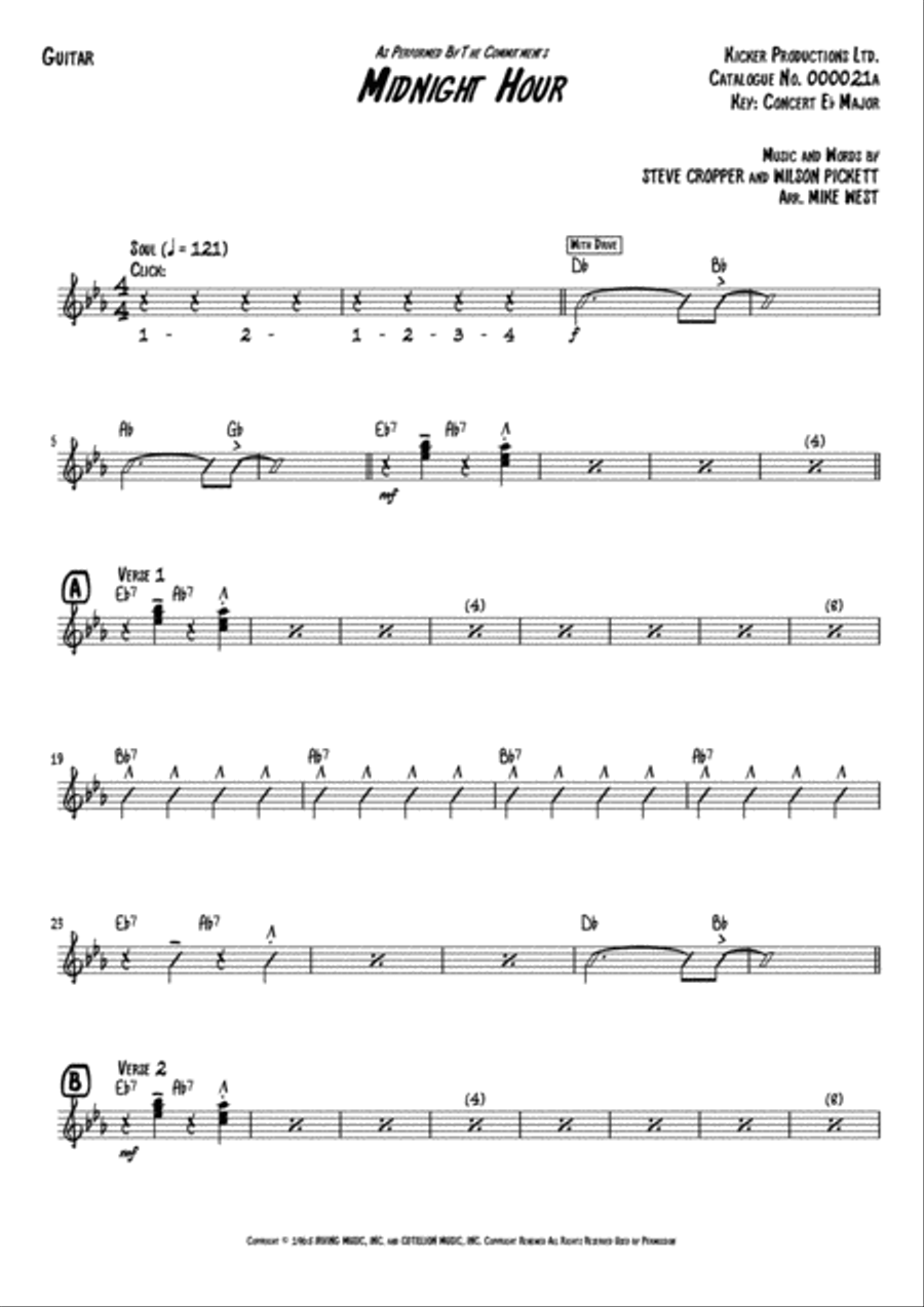 In The Midnight Hour In The Midnight Hour Acoustic Guitar scores gallery preview page 2