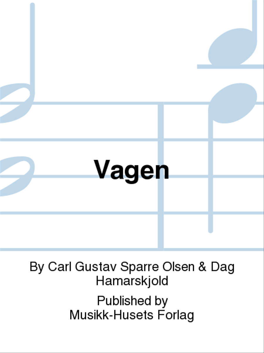 Vagen Mixed Choir scores gallery preview page 1