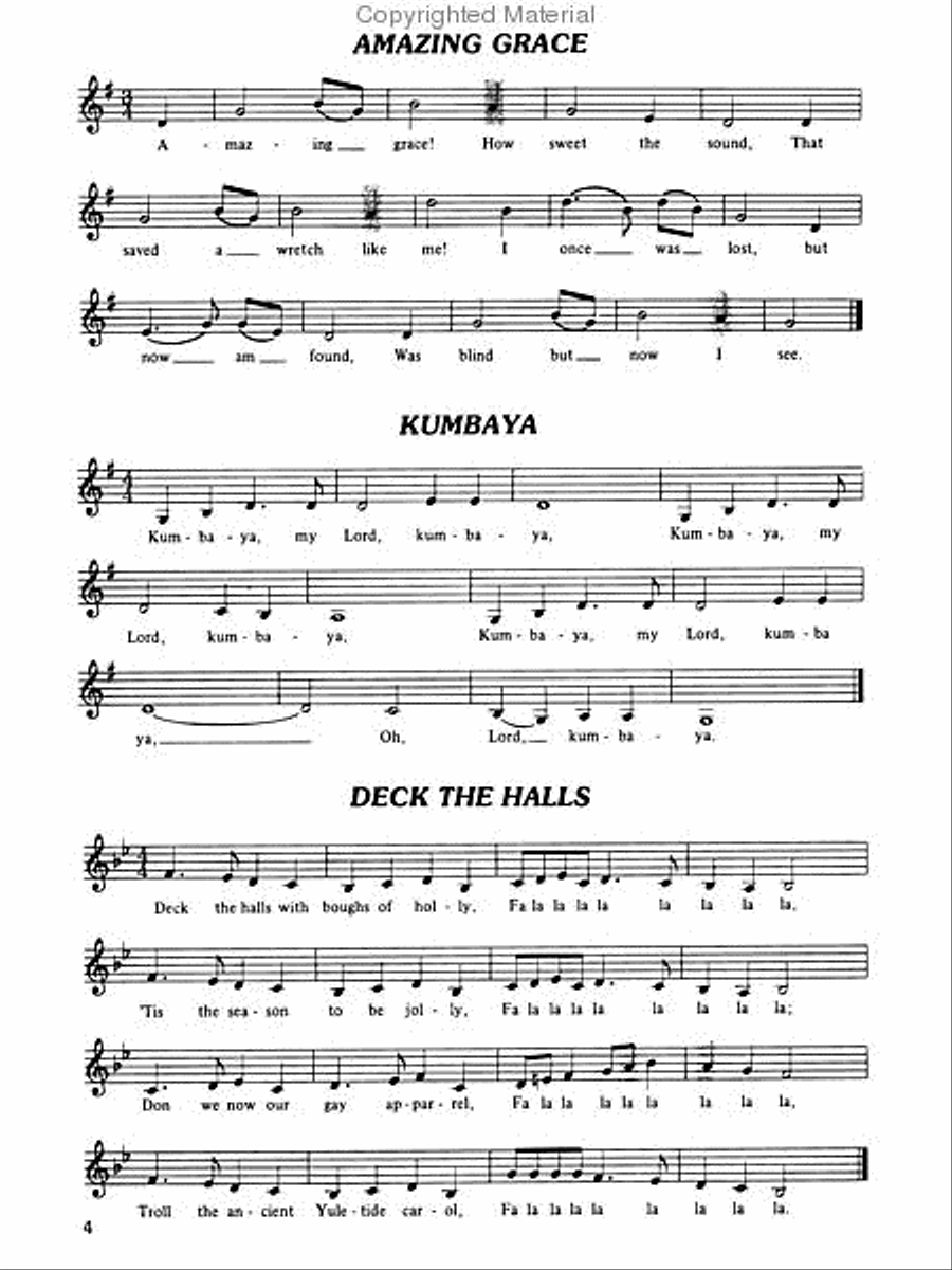 Alfred's Very First Tonechime Arrangements Handbell Choir scores gallery preview page 58