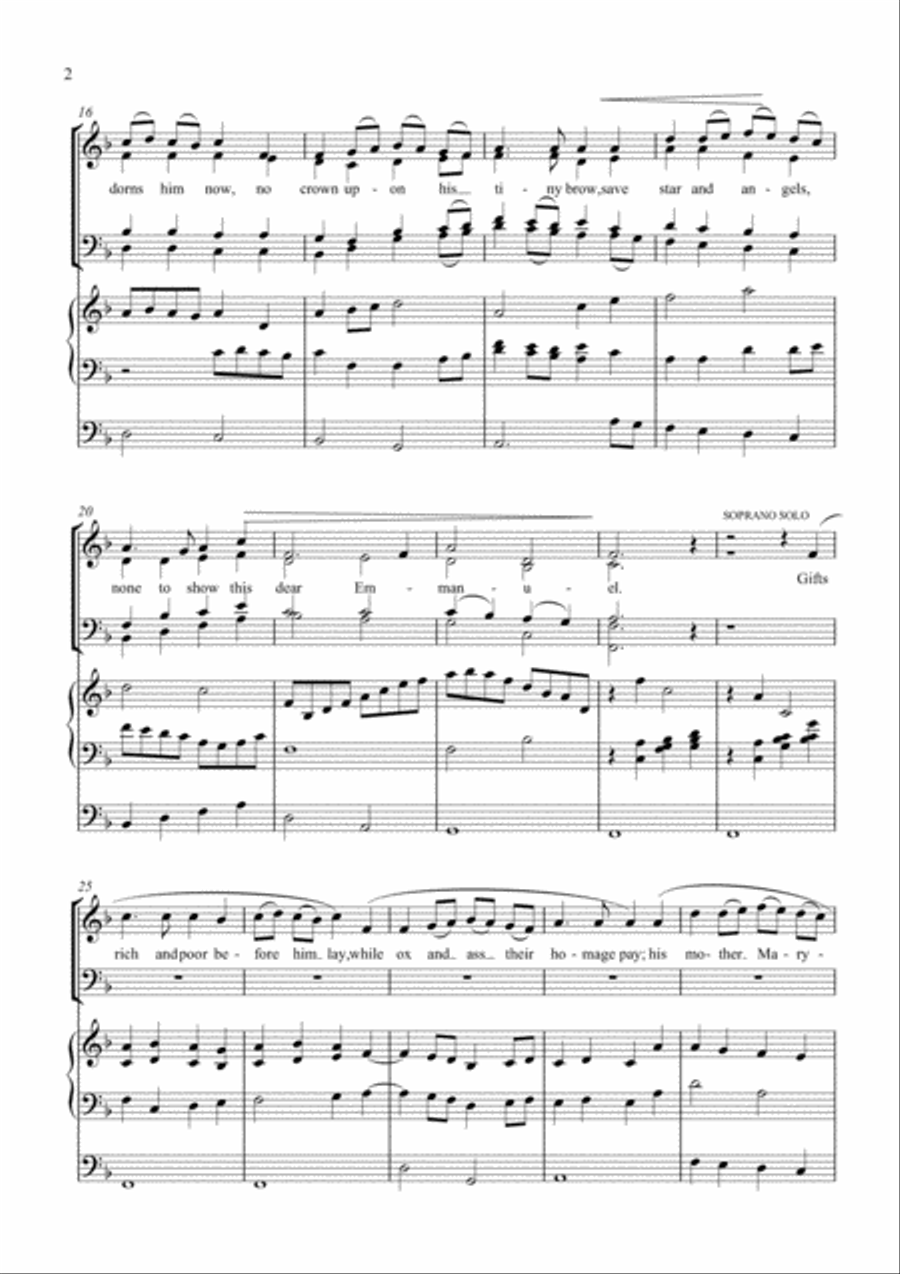This dear Emmanuel This dear Emmanuel Choir scores gallery preview page 2